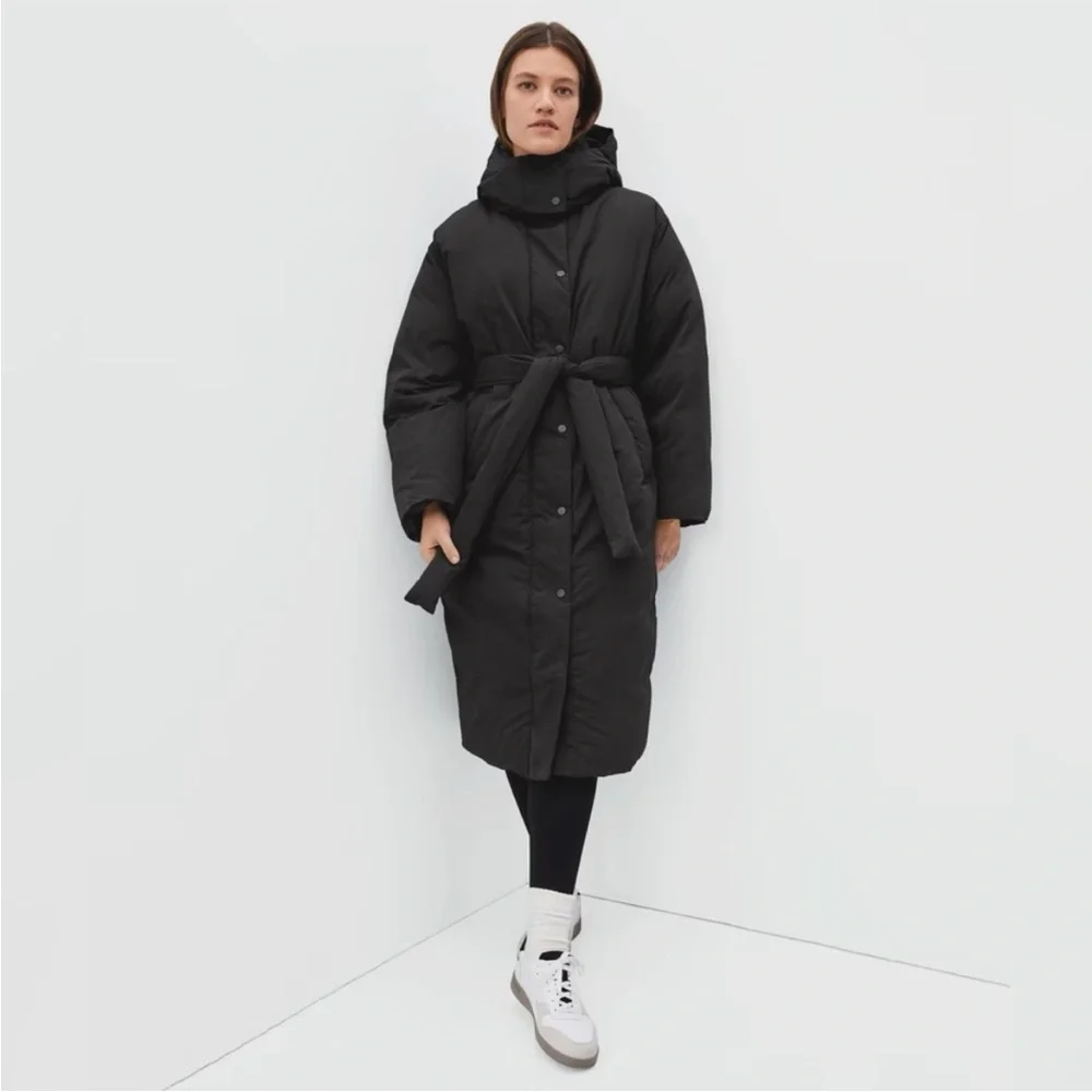 Everlane Black Duvet Puffer Size S - Picture 2 of 4